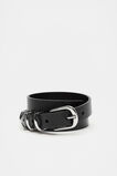 Gia Triple Keeper Belt  Black  hi-res