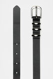 Gia Triple Keeper Belt  Black  hi-res