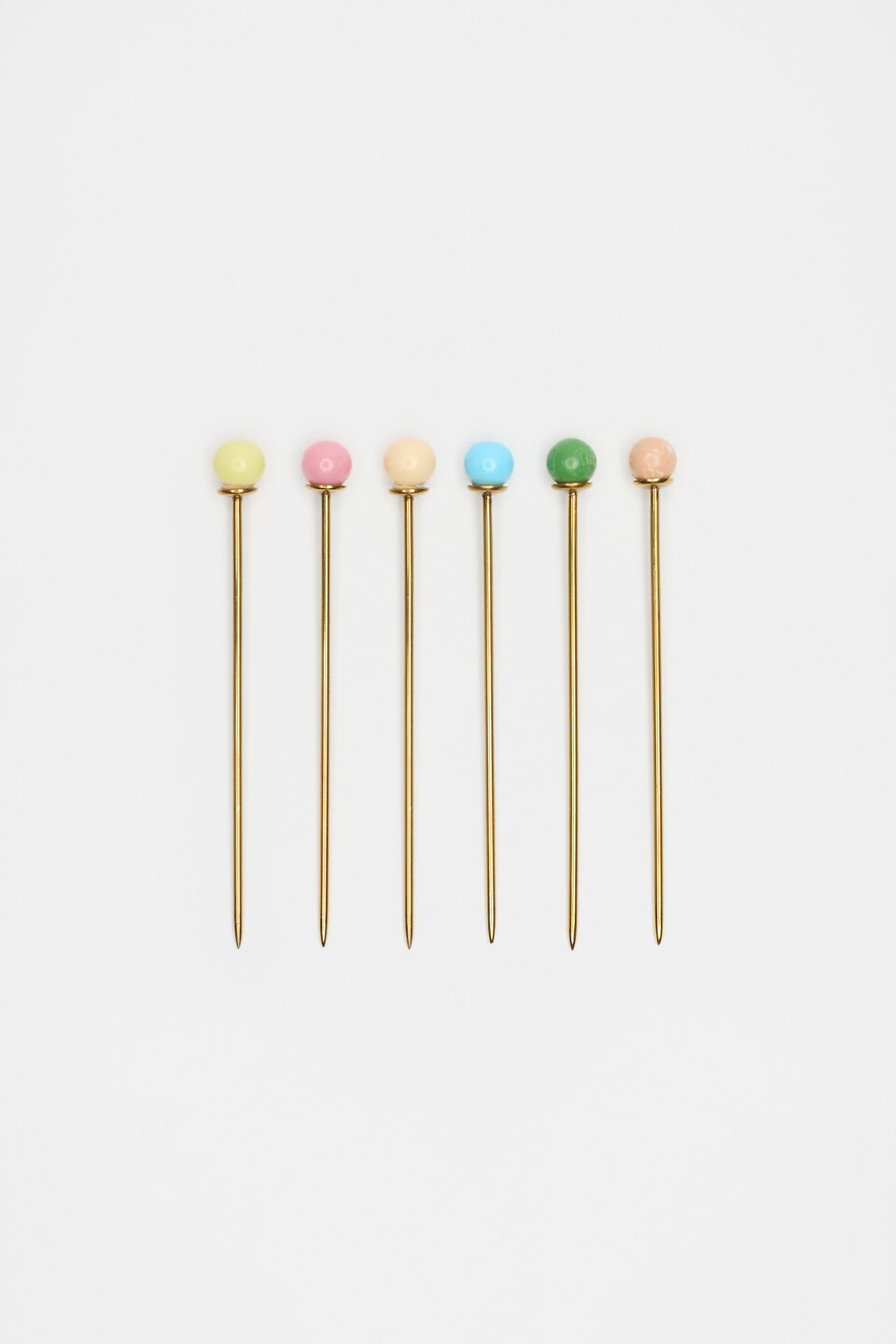 Vita Cocktail Pick Set of 6  Multi