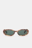 Sadie Oval Sunglasses  Caramel Tort  hi-res