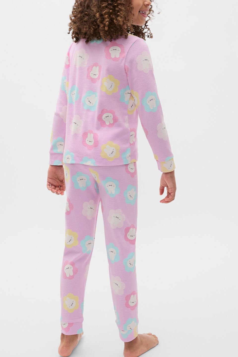 Bunny Floral Pyjama  Orchid