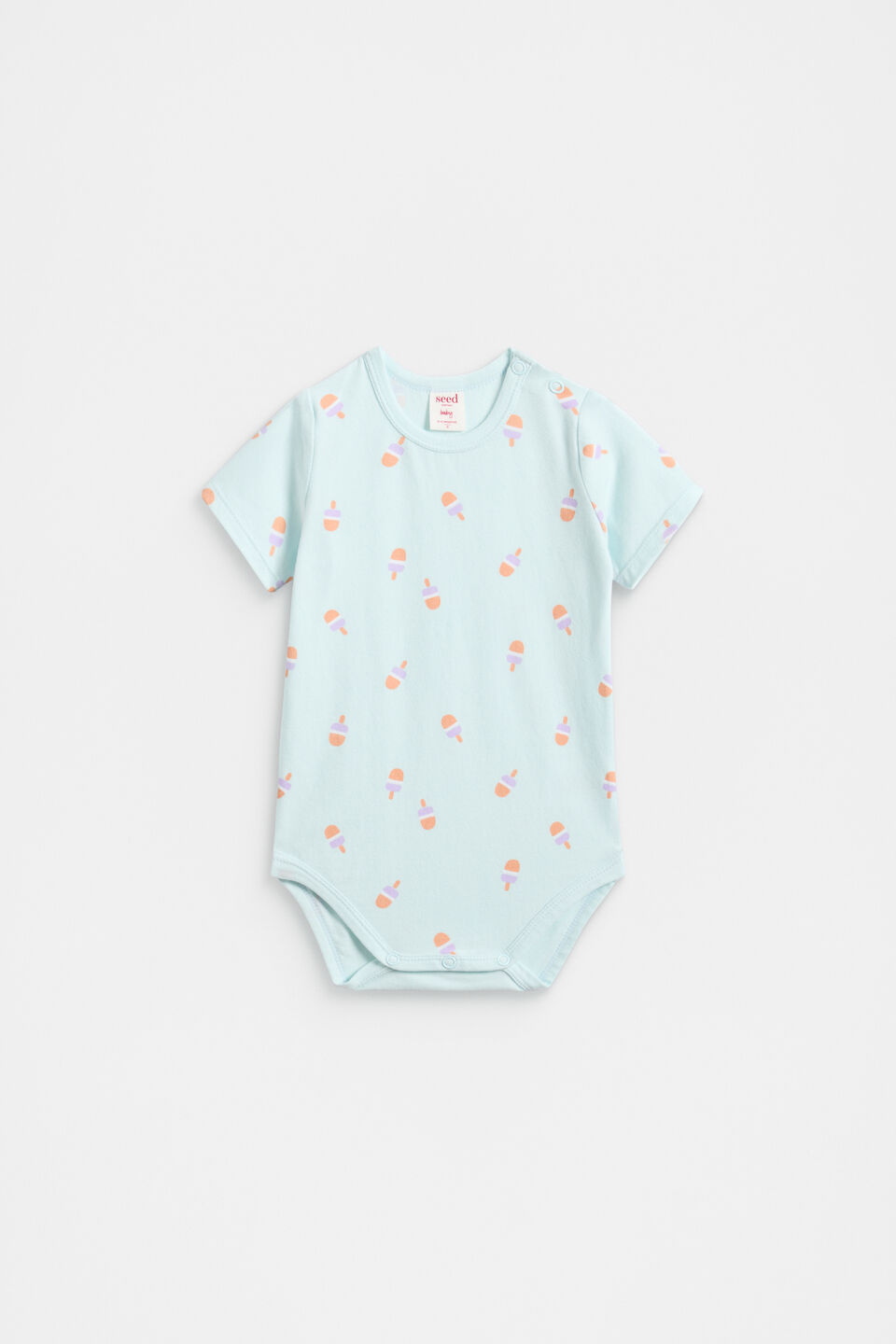 Ice Block Bodysuit  Glacier Blue