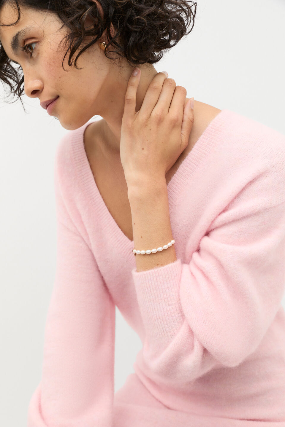 Toggle Pearl Bracelet  Pearl