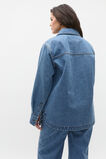 Denim Yoke Detail Shirt  Ice Blue Wash  hi-res