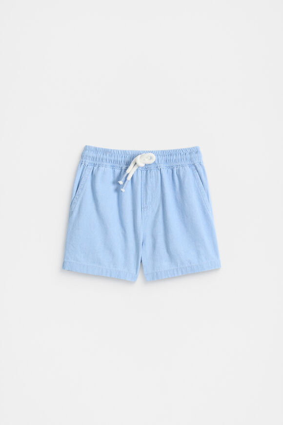 Core Logo Short  Chambray  hi-res