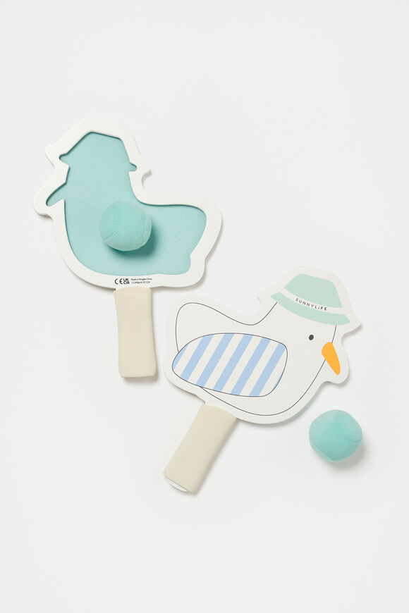 Seagull Velcro Beach Bats  Blue  hi-res