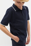 Knit Polo  Midnight Blue  hi-res