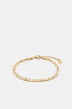 Waterproof Duo Chain Bracelet  Gold  hi-res