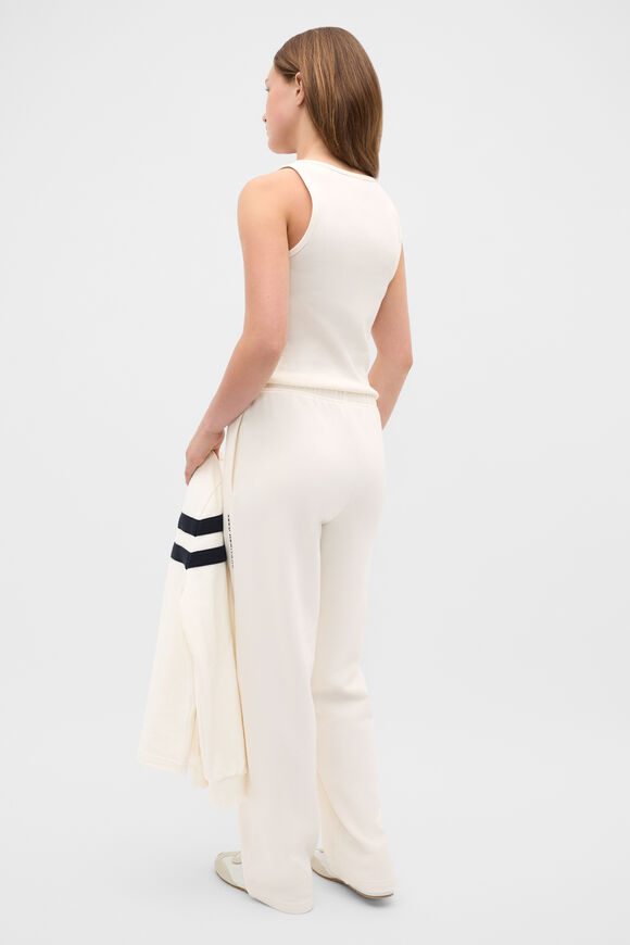 Roll Waist Logo Track Pant  Classic Cream  hi-res