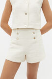 Boucle Button Short  Marshmallow  hi-res