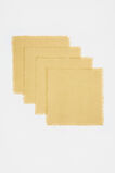 Avery Napkin Set of 4  Honey  hi-res