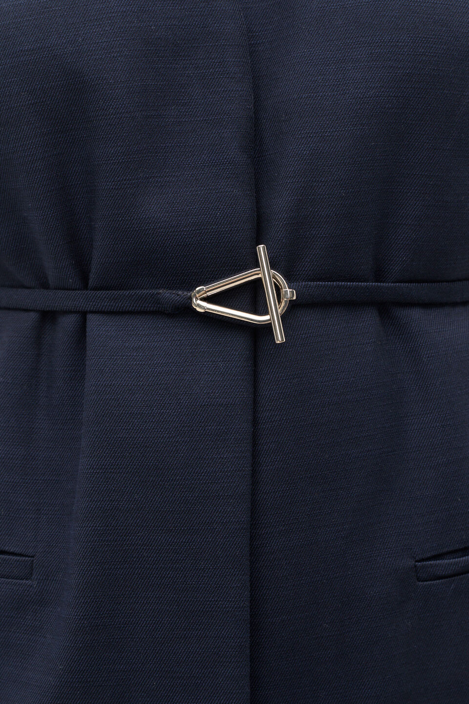 Belted Vest  Twilight Blue