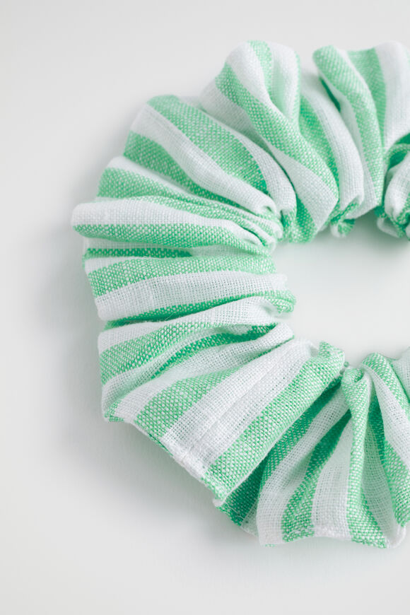 Stripe Scrunchie  Key Lime Stripe  hi-res