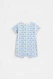 Snail Zipsuit  Baby Blue  hi-res