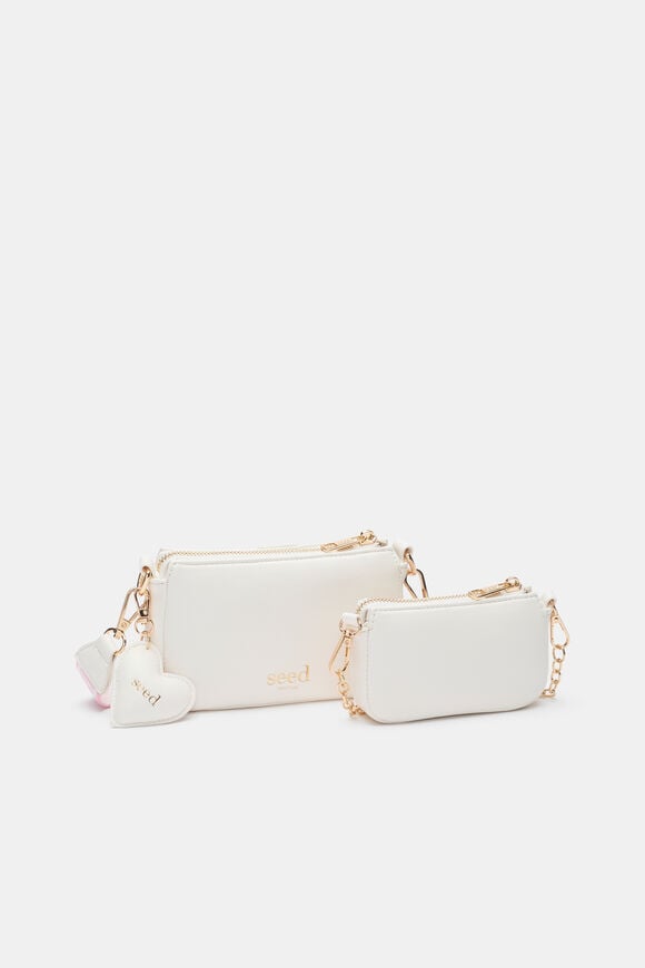 Hearts Hybrid Crossbody Bag  Classic Cream  hi-res