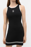 Knit logo Dress  Black  hi-res