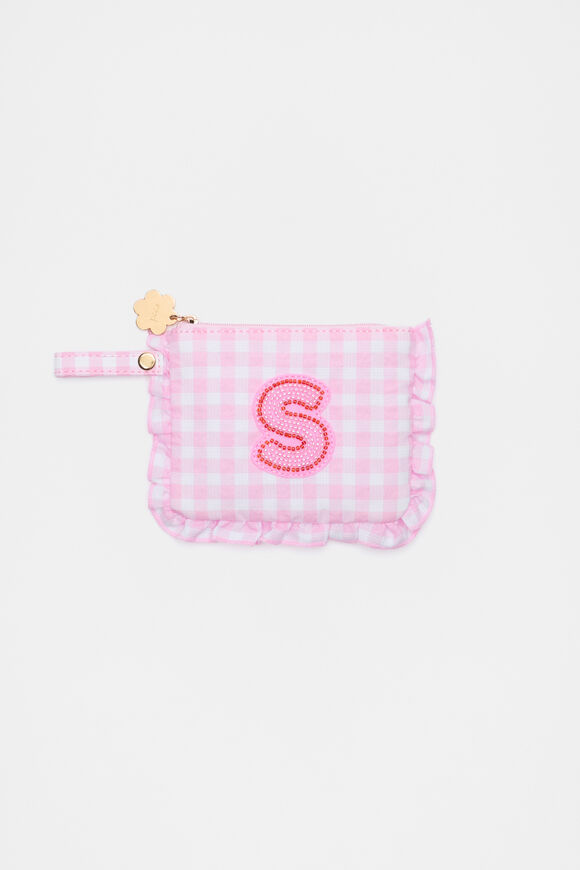 Beaded Initial Purse  S  hi-res