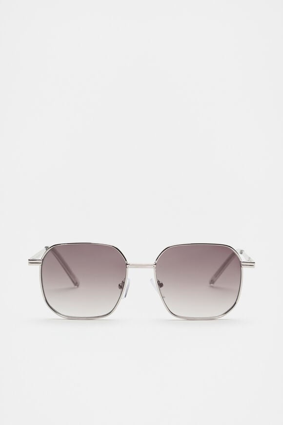 Bridget Metal Sunglasses  Silver  hi-res