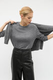 Supersoft Long Sleeve Top  Charcoal Grey Marle  hi-res
