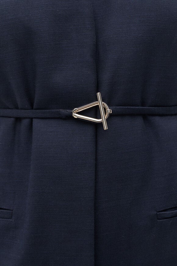 Belted Vest  Twilight Blue  hi-res