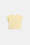 Button Detail Tee  Pale Banana  hi-res