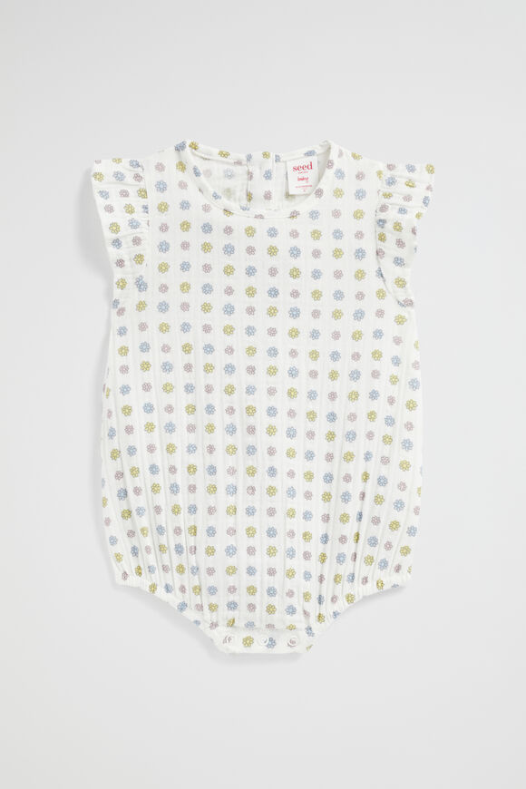 Floral Romper  Canvas  hi-res