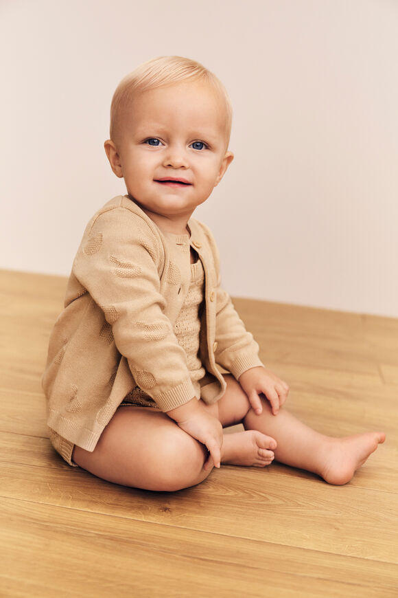 Oranges Knit Cardigan  Neutral  hi-res