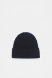 Fluffy Rib Knit Beanie  Twilight Blue  hi-res