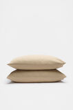 Mila Standard Pillowcase Set of 2  Rye  hi-res
