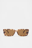 Poppy Rectangle Sunglasses  Spice Tort  hi-res