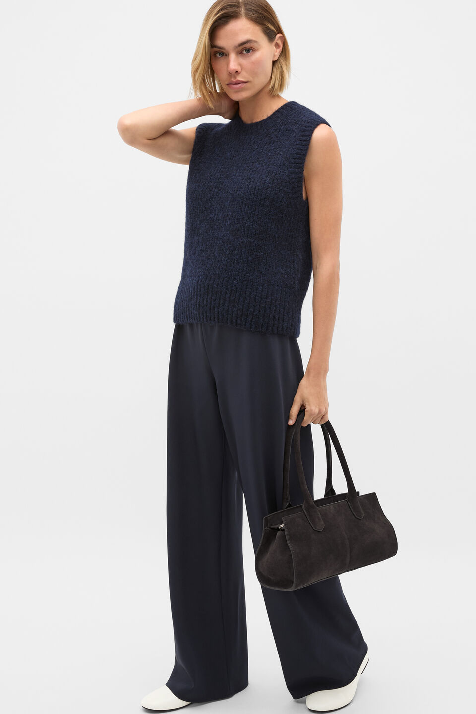 Lofty Neat Vest  Twilight Blue