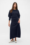 Knitted Maxi Skirt  Twilight Blue  hi-res