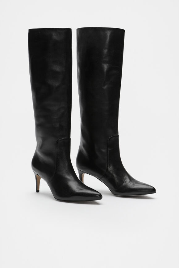 Junie Knee High Boot  Black  hi-res