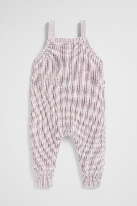 Mixy Knit Overall  Pale Orchid  hi-res
