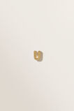 Gold Initial Charm  U  hi-res