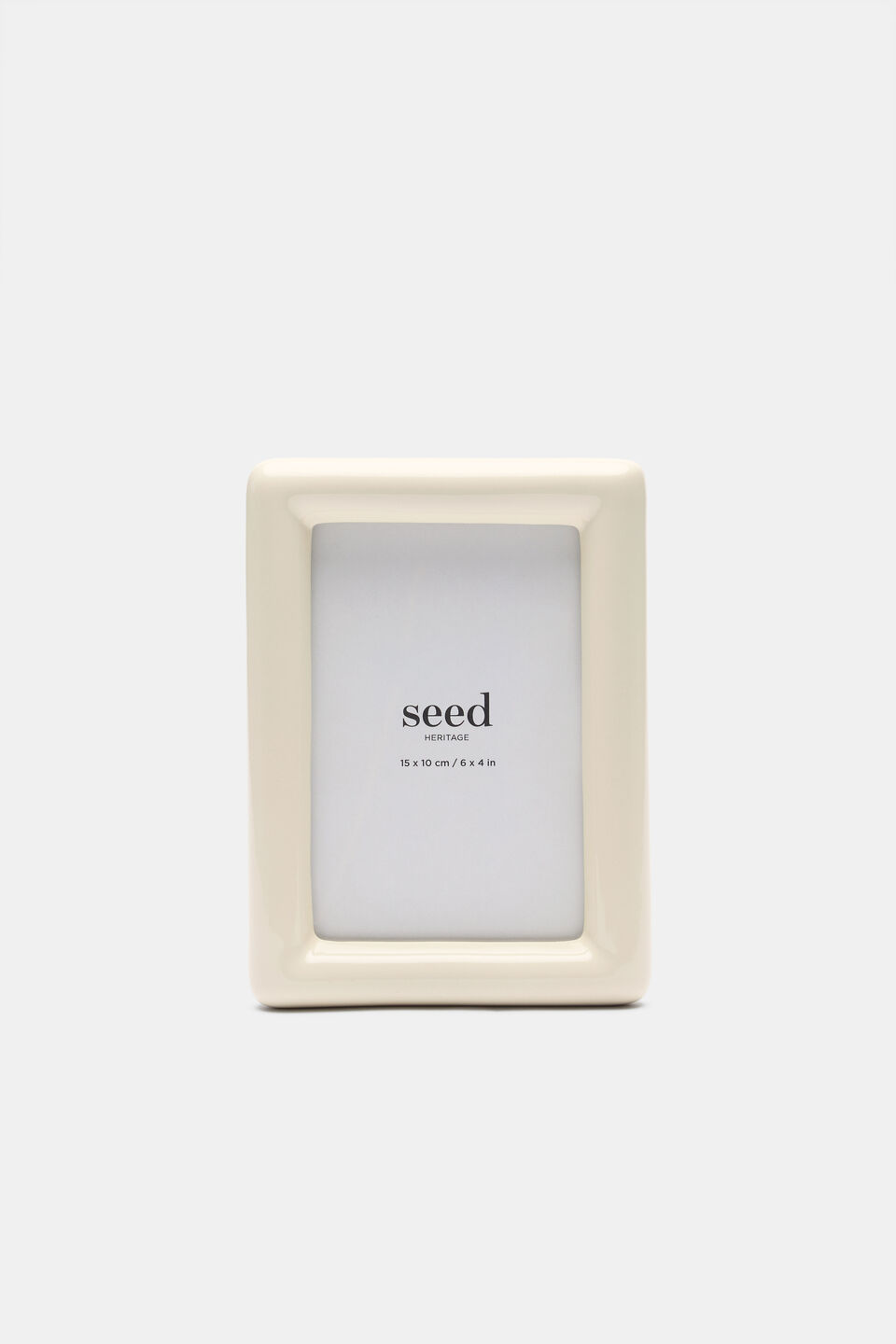 Sage Small Photo Frame  Egg Shell