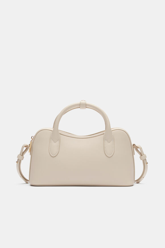 Curved Mini Crossbody Bag  Oat  hi-res