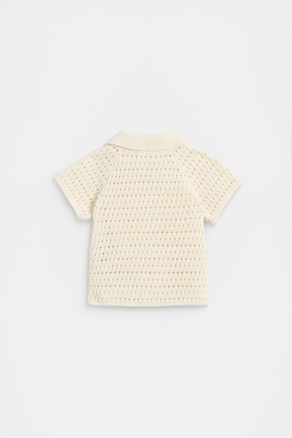 Textured Knit Shirt  Nb Canvas  hi-res