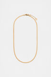 Waterproof Snake Chain Necklace  Gold  hi-res