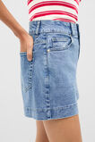 Denim High Waisted Short  Mist Blue Wash  hi-res