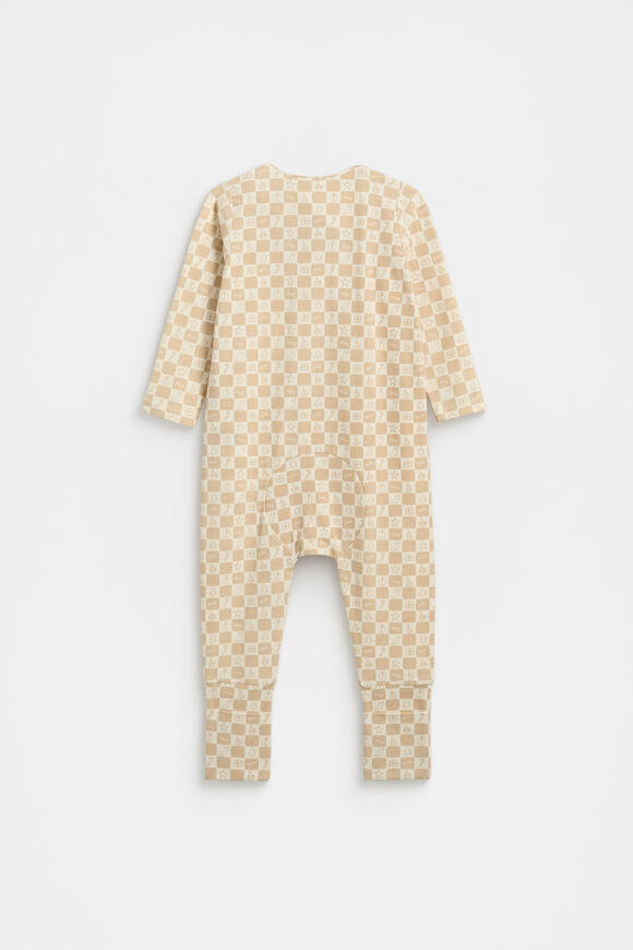 Christmas Zipsuit  Ecru  hi-res