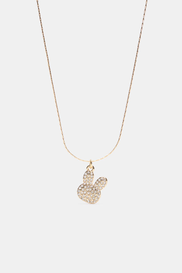 Bunny Jewel Necklace  Multi  hi-res
