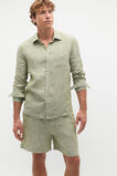 Linen Everyday Shirt  Green Apple  hi-res