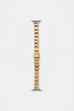 2 Tone Metal Watch Band  Gold Silver  hi-res