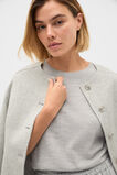 Australian Merino Crew Neck Tee  Slate Marle  hi-res