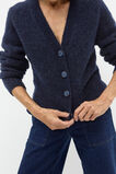 Lofty Button Knit Cardigan  Twilight Blue  hi-res