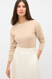 Australian Merino Pullover  Sandstone Marle  hi-res