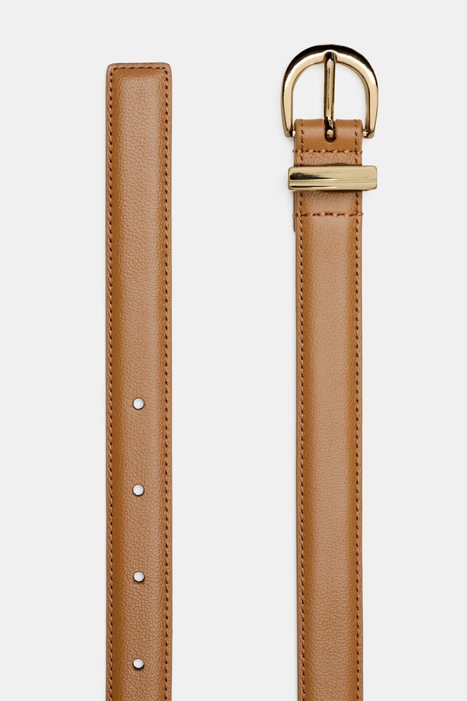 Raven Metal Keeper Belt  Tan