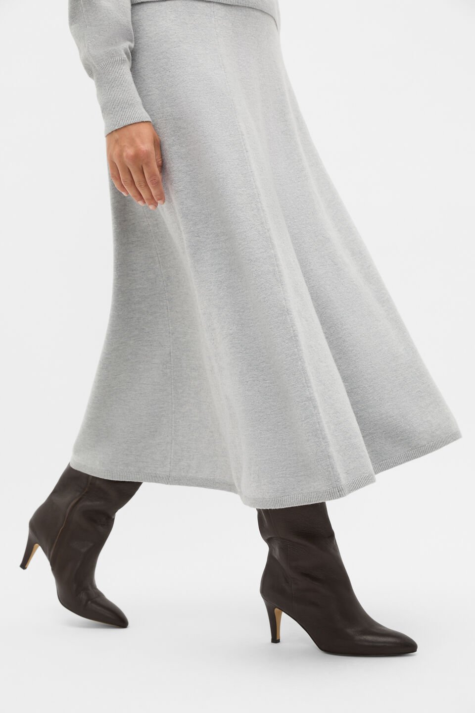 Beau Knee High Boot  Chocolate