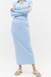 Rib Knit Skirt  Frost Blue  hi-res